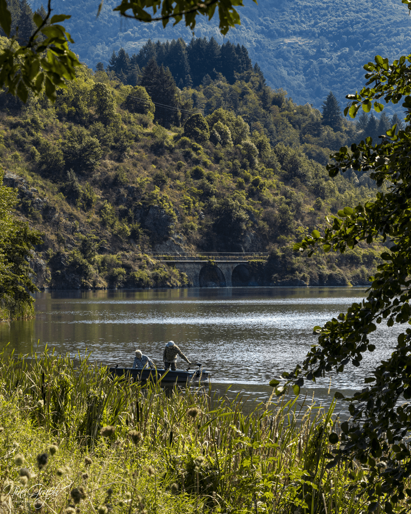 Lac des Collanges, en Ardèche