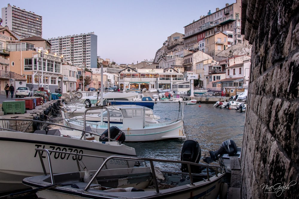 Le port du Vallon des Auffes à Marseille