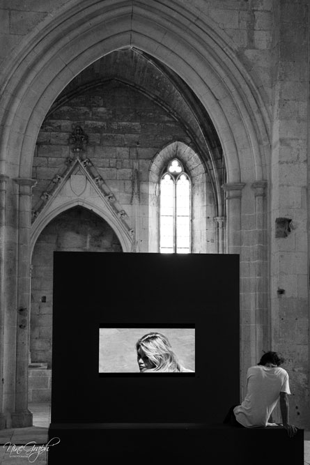Abbaye de Montmajour, Rencontres Arles 2018 (exposition Godard Picasso), lors du MeetMyProvence avec le CMN