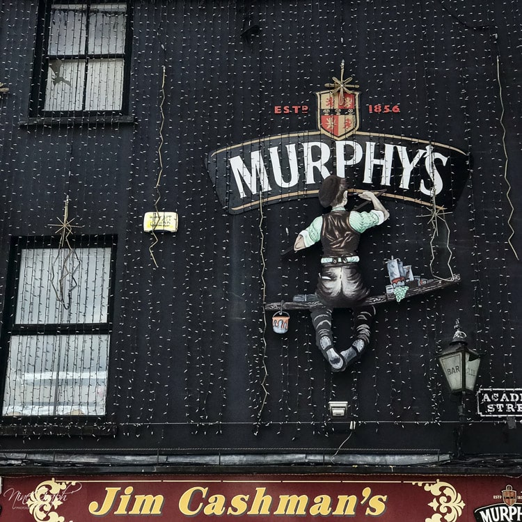 Façades Murphy's à Cork, en Irlande, 2018
