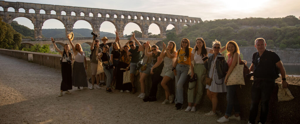 InstaMeet 2022 au Pont du Gard © Agence La Belle Vie