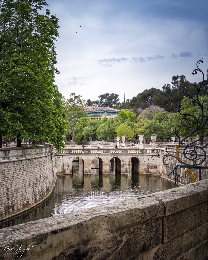 Visiter Nîmes et ses Jardins de la Fontaine - entrée